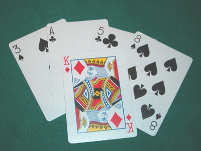 THE FAMOUS 5 CARD TRICK!