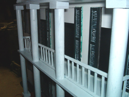 detail of balcony